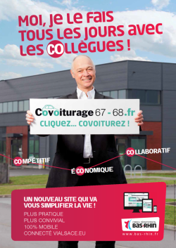 promotion du covoiturage CD67